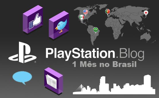 Um Mês de PlayStation.Blog no Brasil: Estatísticas e Curiosidades