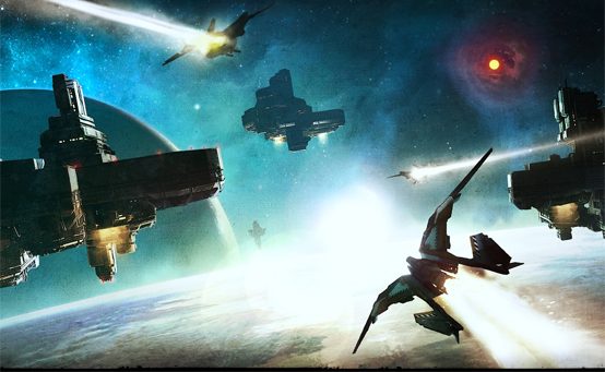 Starhawk: Trailer Space Combat