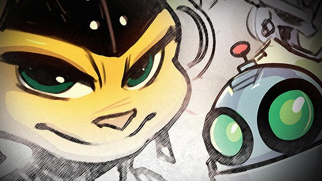 Ratchet & Clank: All 4 One: Por Trás da Arte da Caixa