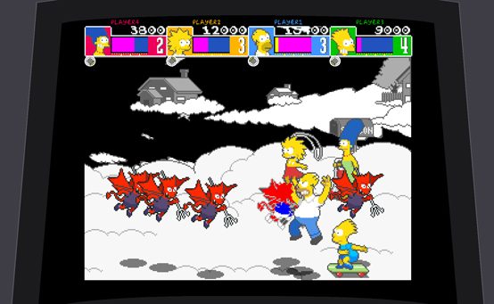 The Simpsons: Arcade Game Chega Amanhã à PS Store BR