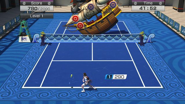 Controles de Movimento de Virtua Tennis 4: World Tour para PS Vita