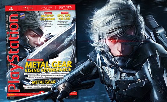 Metal Gear Rising é Destaque na Edição de Agosto da PlayStation: Revista Oficial