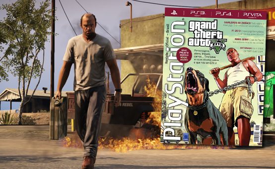 PlayStation: Revista Oficial #179 – Visual Reformulado e Novidades de GTA V