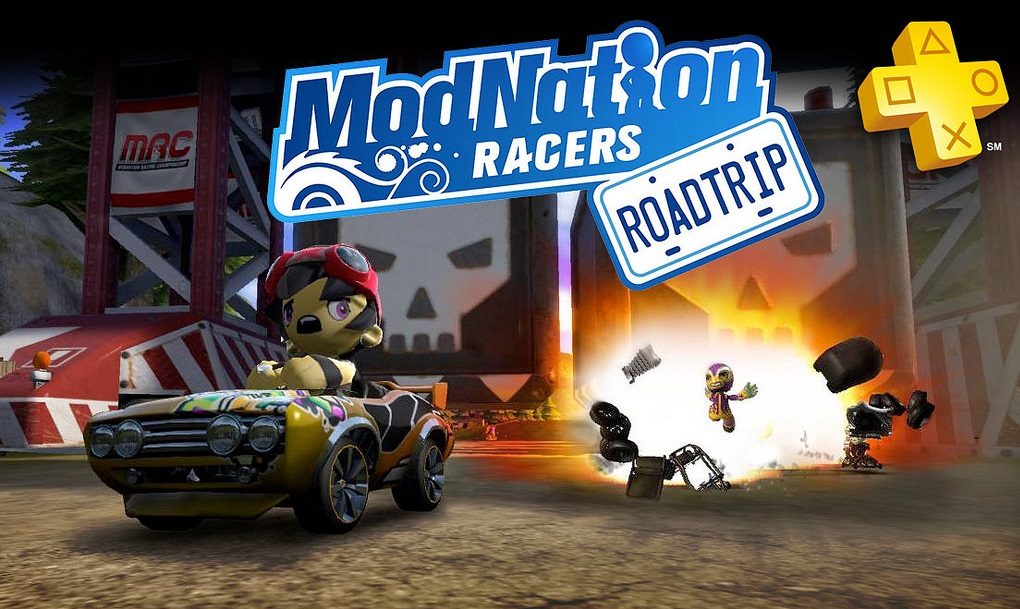 PlayStation Plus: ModNation Racers: Road Trip gratuito para os membros