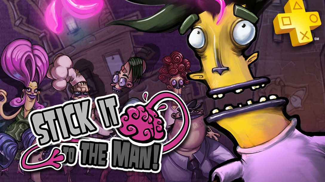 PS Plus: Stick it to the Man e Sly Cooper: Thieves in Time para assinantes
