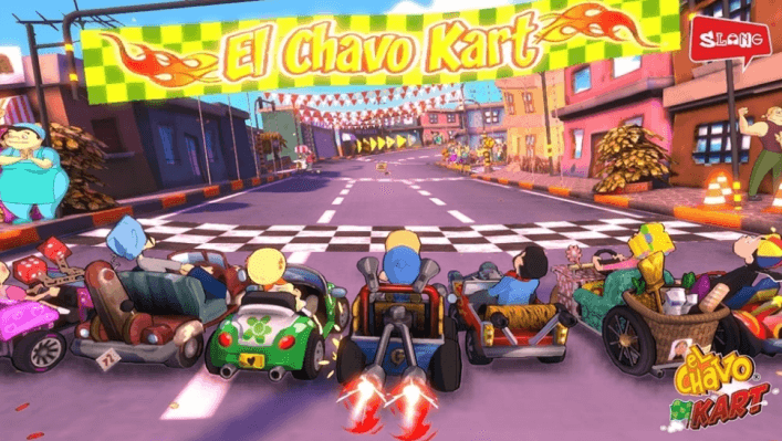 Compre o seu jogo Chaves Kart e encontre o Senhor Barriga!