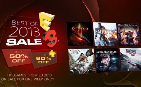 Promoção Best of E3 2013: 20 jogos em oferta a partir de agora