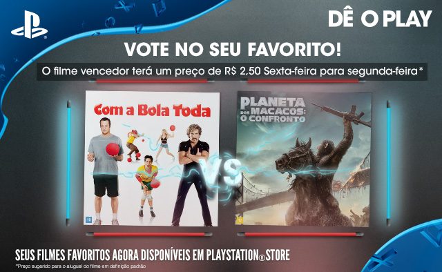 Vote No Seu Favorito: Com a Bola Toda vs. Planeta dos Macacos: O Confronto