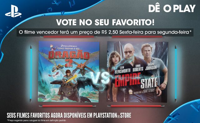 Vote no seu favorito: Como Treinar o Seu Dragão 2 vs. Empire State