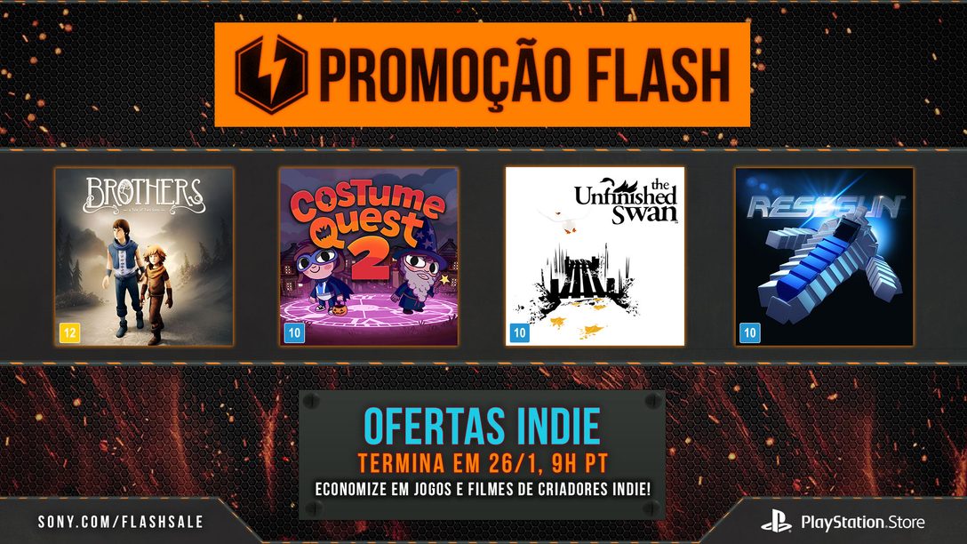 Oferta Relâmpago Agora: Mais de 60 Games Indies Com Desconto