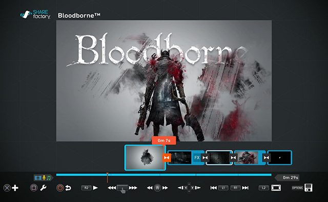 Bloodborne: Novo Tema SHAREfactory e Notas do Patch 1.04