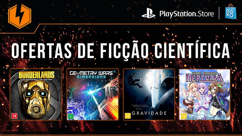 Promoção Flash: Ofertas de Ficção Científica