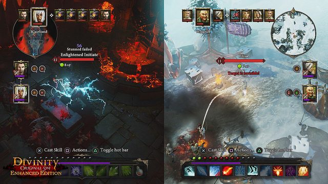 Divinity Original Sin Enhanced Edition: RPG de Ação com Co-op Local no PS4