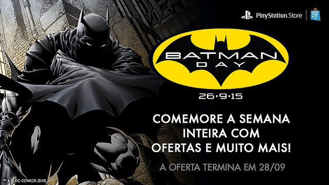 Uma Semana de Ofertas para Comemorar o Batman Day