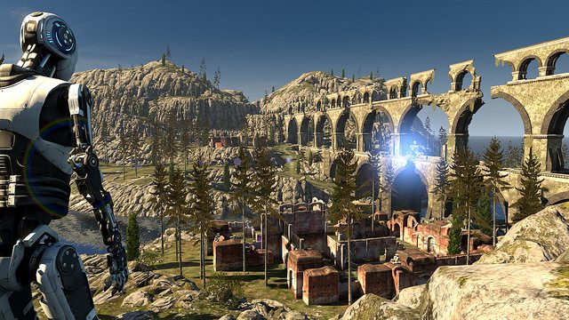 The Talos Principle no PS4: Projetando uma IA para Testar um Jogo sobre IA