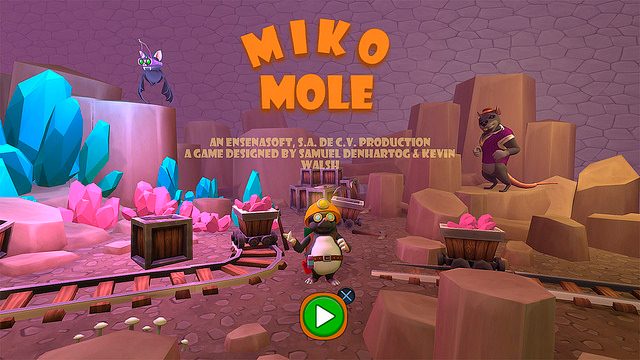 Lançado hoje para o PS4, Miko Mole testará as suas habilidades