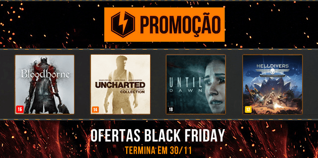 Descontos de Black Friday exclusivos para o Brasil