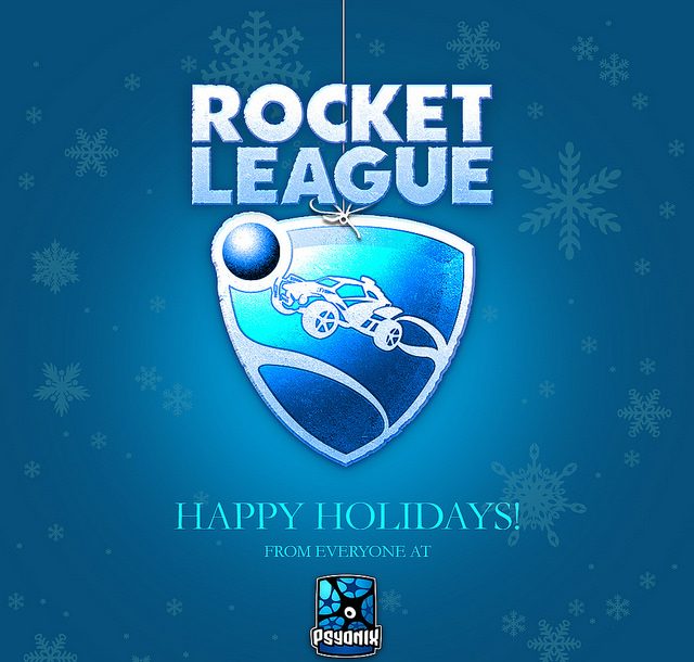 Boas Festas do Psyonix Studios