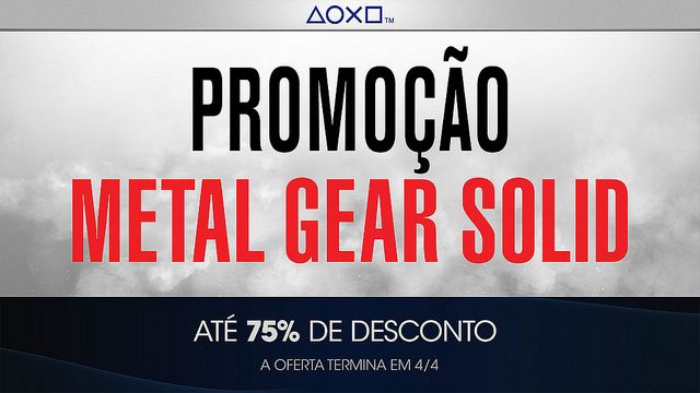 Metal Gear Se Infiltra em Nossas Promoções de Franquias