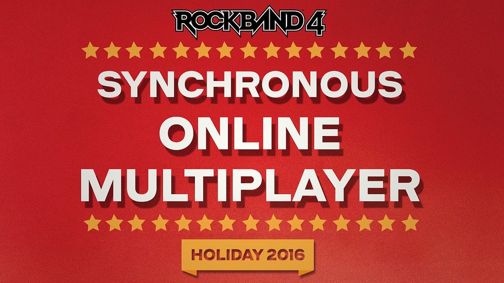 Rock Band 4: Online Multiplayer Chega Este Ano