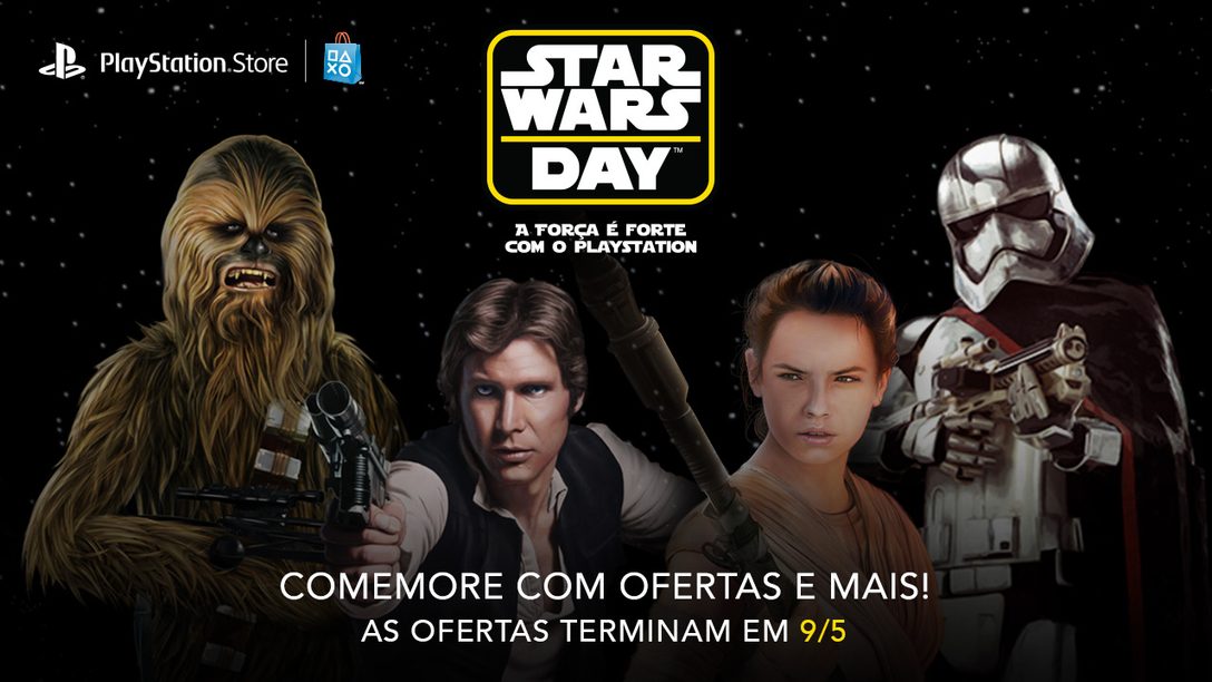 Promoção Star Wars Day: Até 75% de Desconto em Títulos Star Wars + Um Tema Gratuito