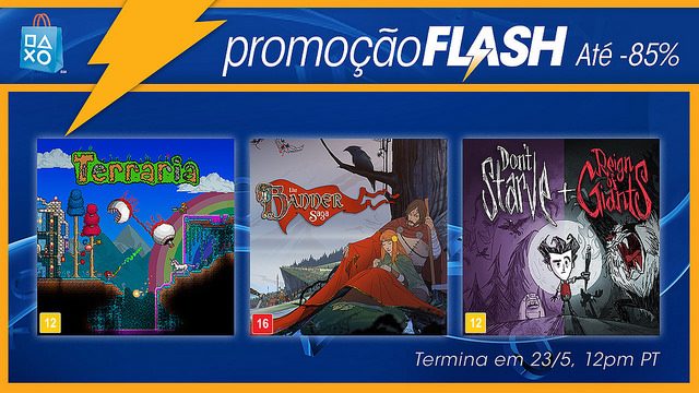 Promoção Flash: Descontos de até 85%