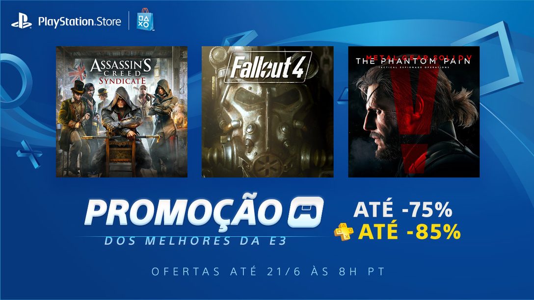 Promoção dos Melhores da E3: Até 75% de Desconto nos Favoritos dos Eventos Anteriores