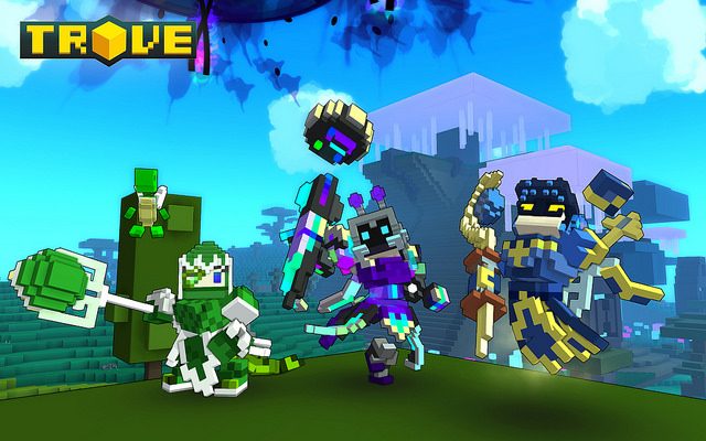 Trove Traz MMO de Ação e Voxels para o PS4 em 2016