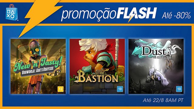 Promoção Flash: Até 80% de Desconto em Jogos de Outro Mundo