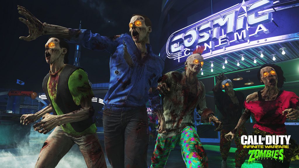 Primeiras Impressões: Zombies in Spaceland, o novo Playground de Neon de COD Infinite Warfare