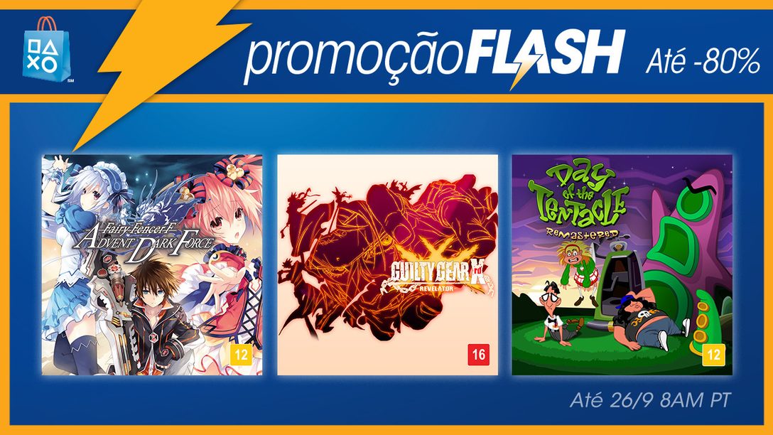 Promoção Flash Agora: Ofertas de Animação com Descontos de até 80%