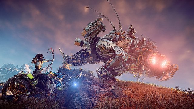 Testamos Horizon Zero Dawn