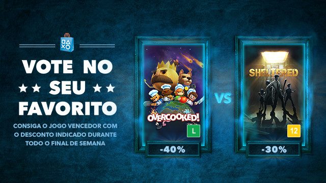 Vote No Seu Favorito: Overcooked vs. Sheltered