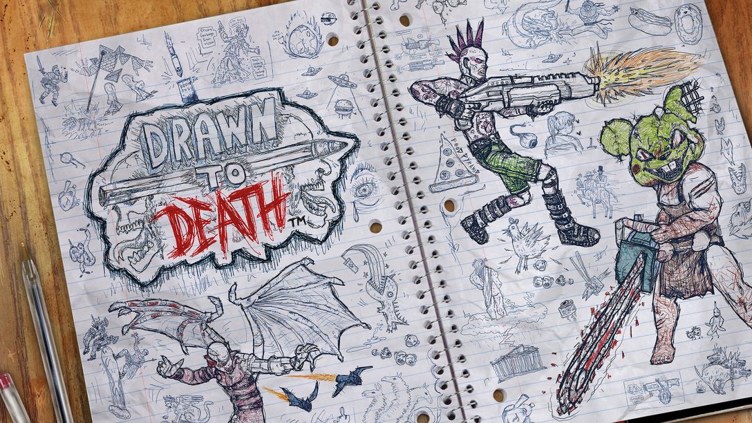 Drawn To Death Chega de Graça para Membros do PS Plus em Abril