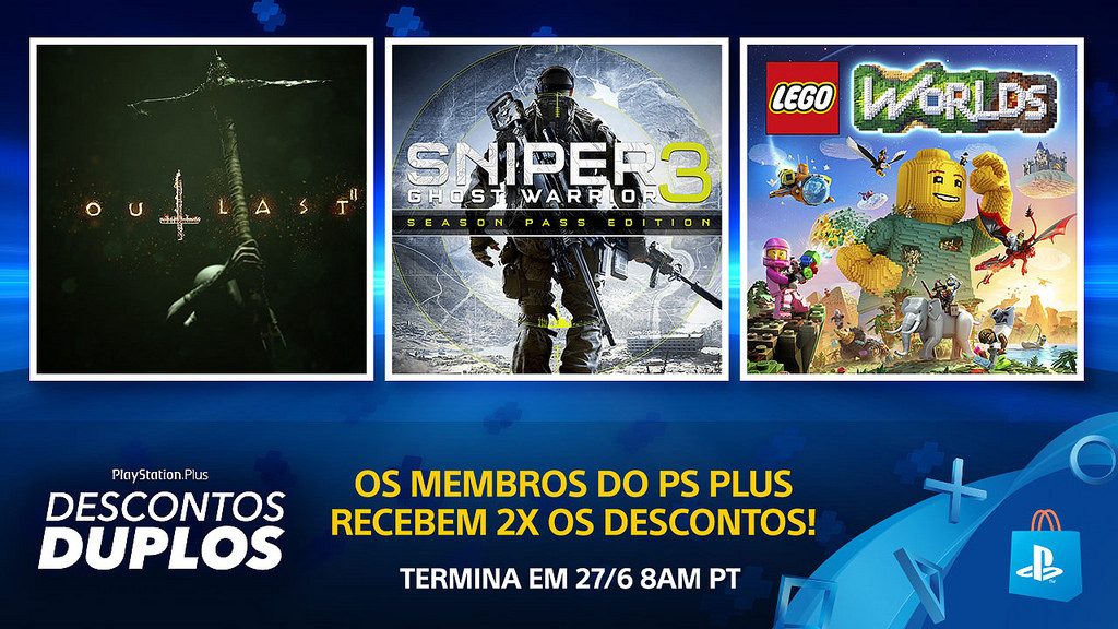 A Promoção Descontos Duplos da PS Store traz descontos em dobro para membros PS Plus