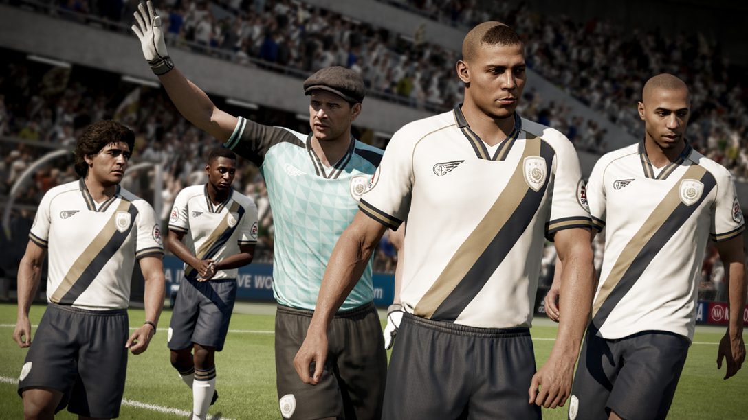 Lendas do Futebol Chegam ao FIFA 18 Ultimate Team no PS4