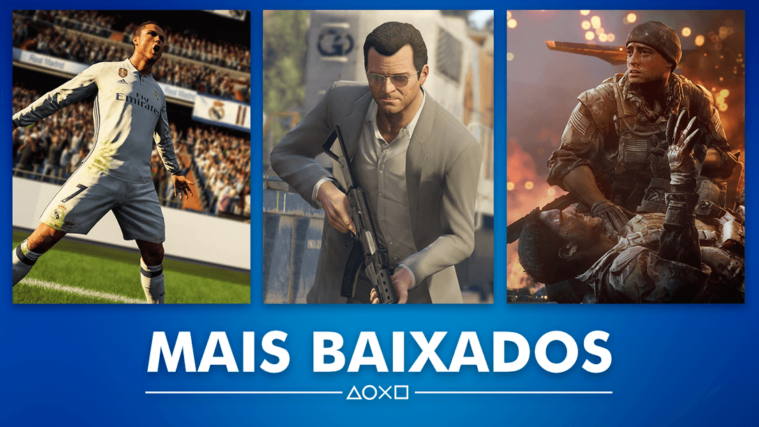 Os Jogos Mais Vendidos da PS Store no Ano de 2017