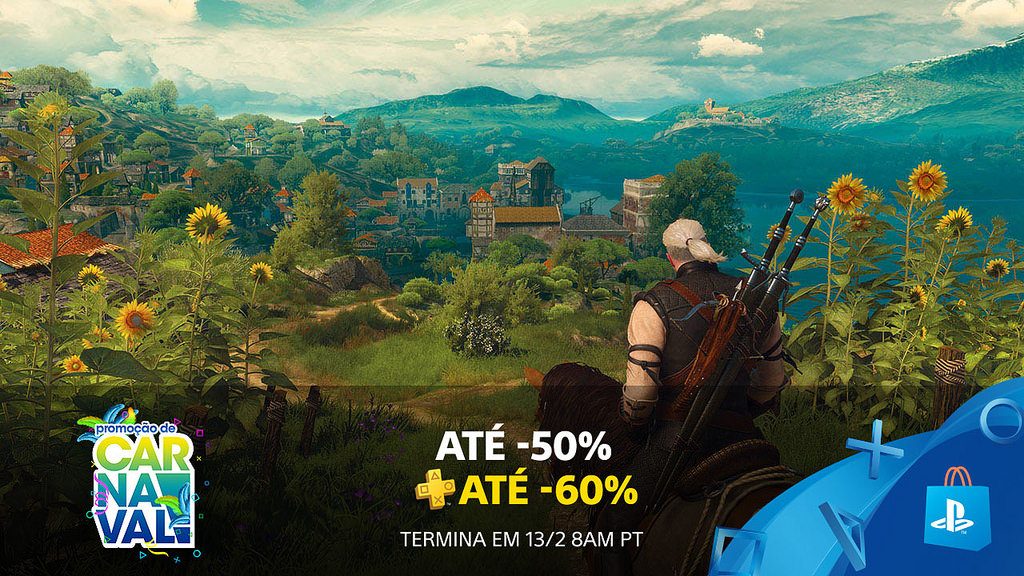 Promoção de Carnaval: Economize até 50% e 60% com PS Plus