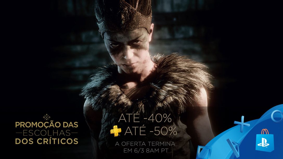 Títulos Aclamados pela Crítica com até 40% de Desconto na PS Store!