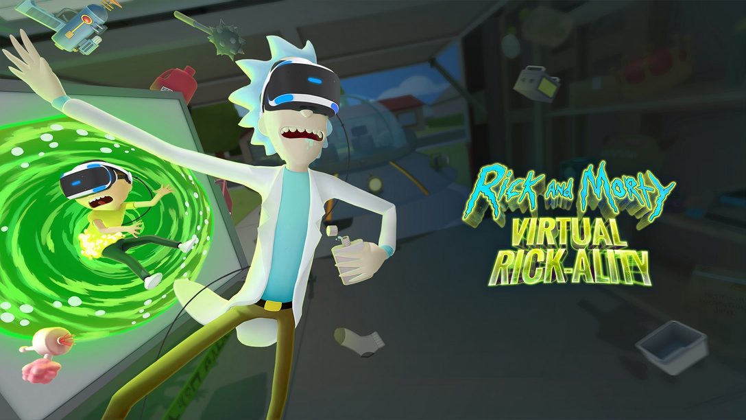 Rick and Morty: Virtual Rick-ality Disponível em 10 de Abril