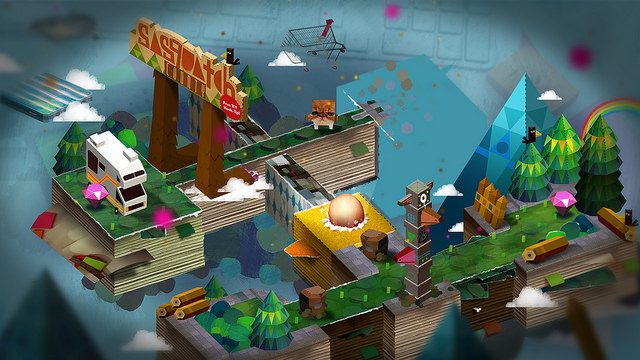 A arte conceitual escondida por trás de Tearaway