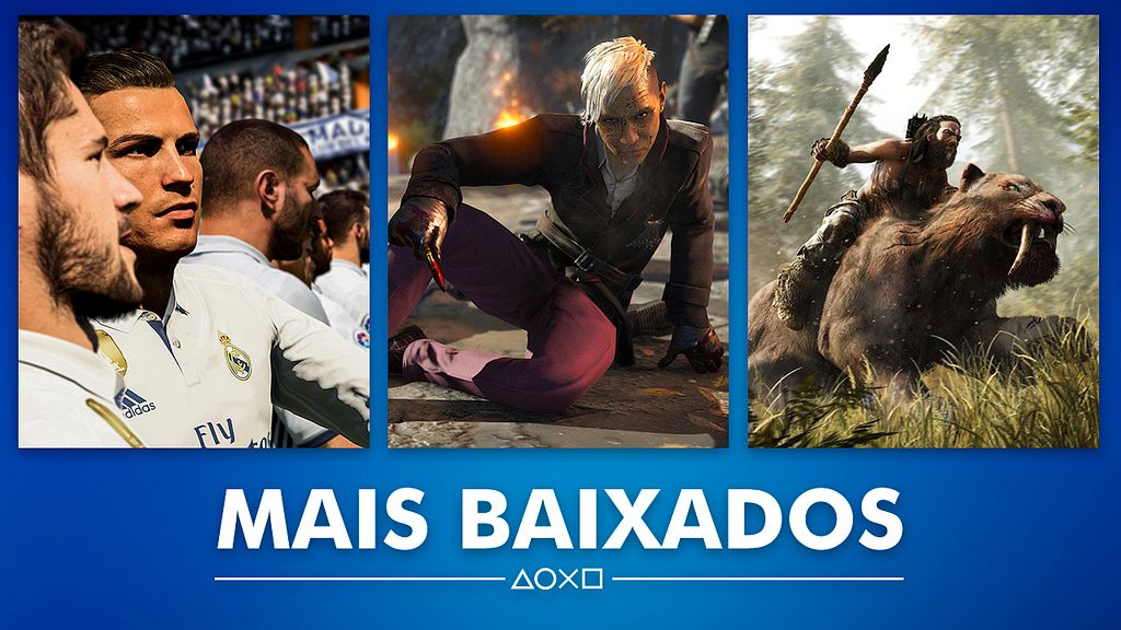 Os Mais Baixados da PS Store Durante Fevereiro