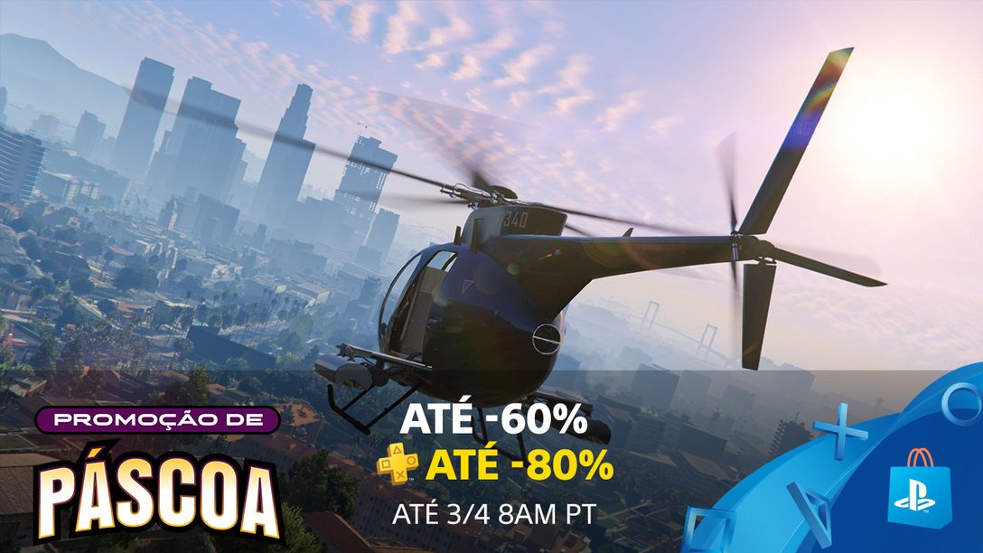A Promoção de Páscoa da PS Store Traz Descontos de Até 60%