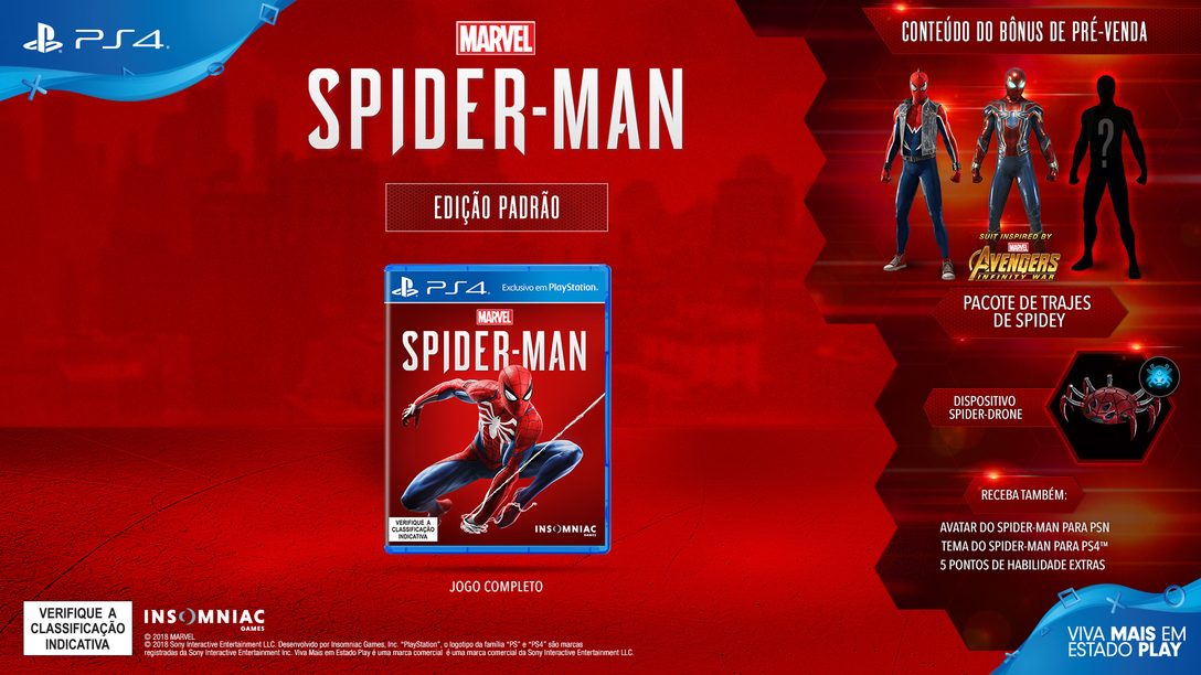 Iron Spider, Roupa Inspirada por Vingadores: Guerra Infinita da Marvel, Chega Para Marvel’s Spider-Man em 7 de Setembro