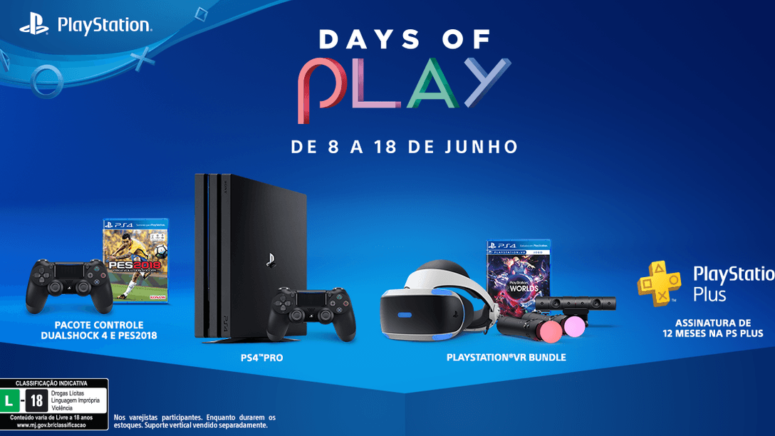 Days of Play Chega ao Brasil com 11 Dias de Grandes Ofertas