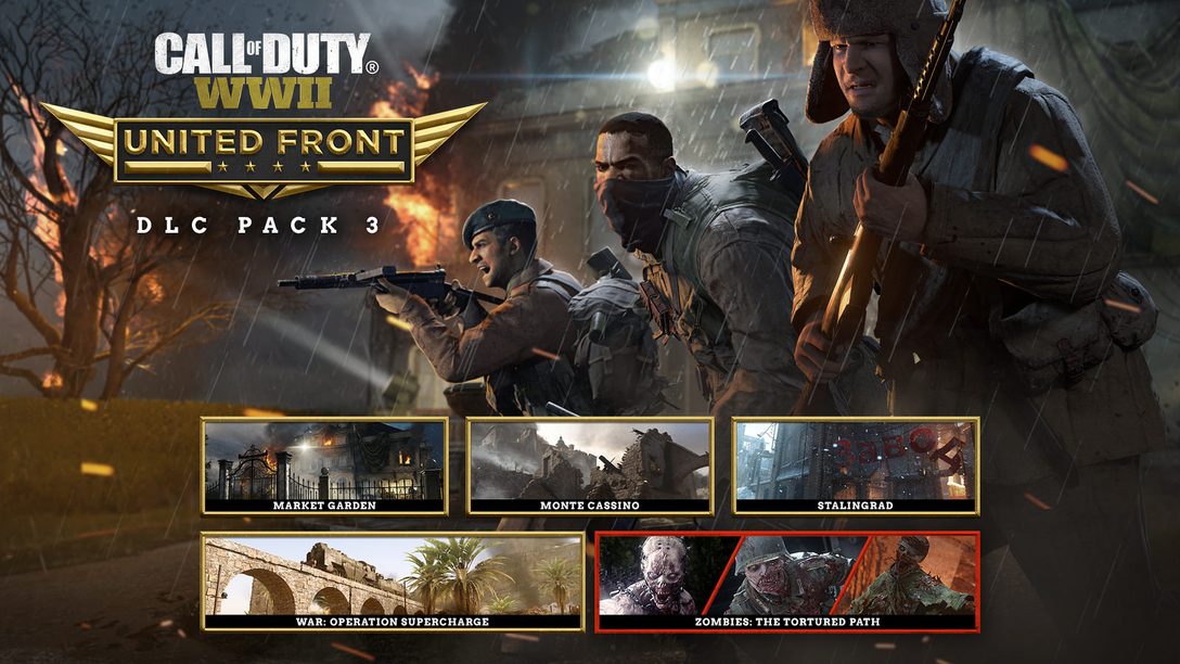 Anunciando Call of Duty: United Front – o Terceiro DLC Pack de Call of Duty: WWII