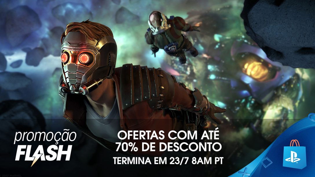 Promoção Flash: Até 70% de Desconto na PS Store