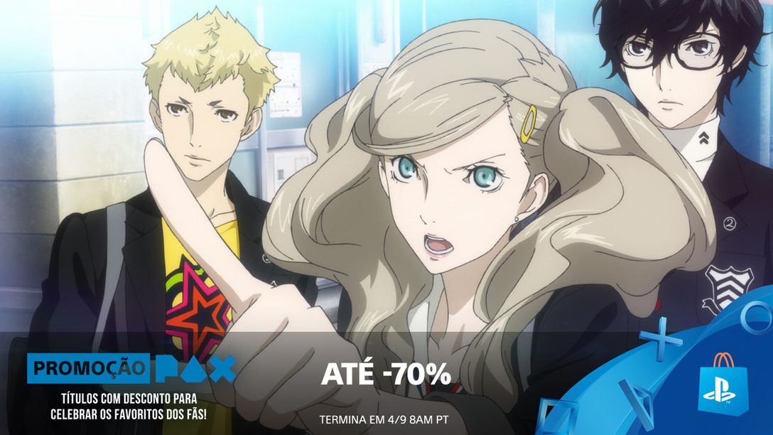 Promoção PAX! Até 70% de Desconto na PlayStation Store