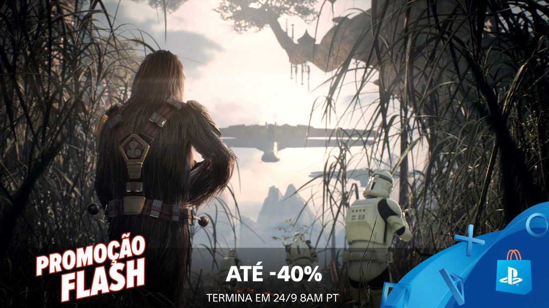 Promoção Flash! Economize até 40% Esse Fim de Semana na PS Store