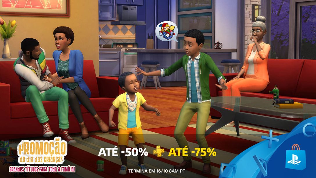 A Promoção do Dia Das Crianças da PS Store traz Descontos de Até 50% para o Brasil e América Latina